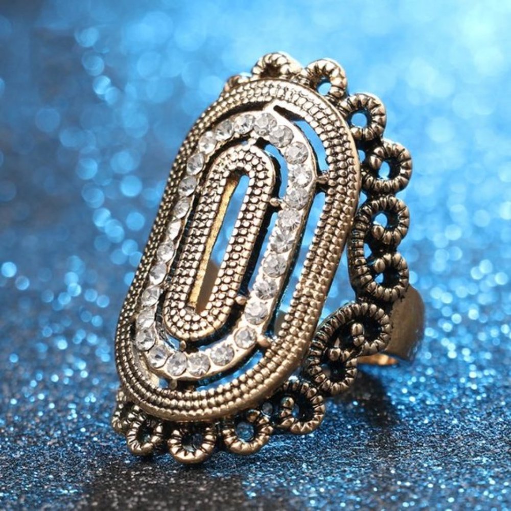 Clearance Vintage gold plated ring